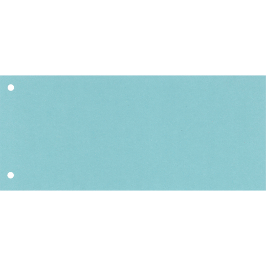 Trennstreifen Kurz 22,5x10,5cm 160g blau 100 St./Pack., - 121000650