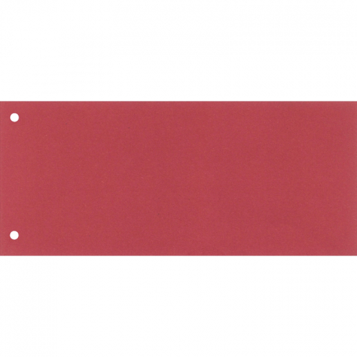 Trennstreifen 10,5x24cm rot 100 St./Pack., - 121220930