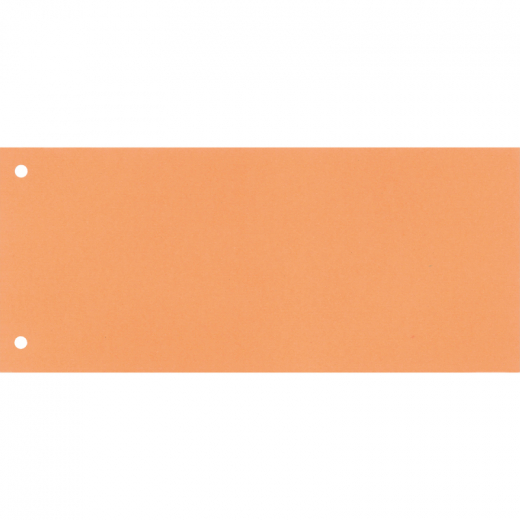 Trennstreifen 10,5x24cm Karton orange 100 St./Pack.,