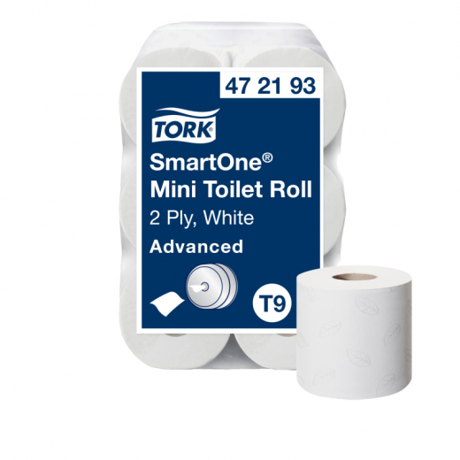 Tork Toilettenpapier Smart One Mini 472193 ws 12 St./Pack.,