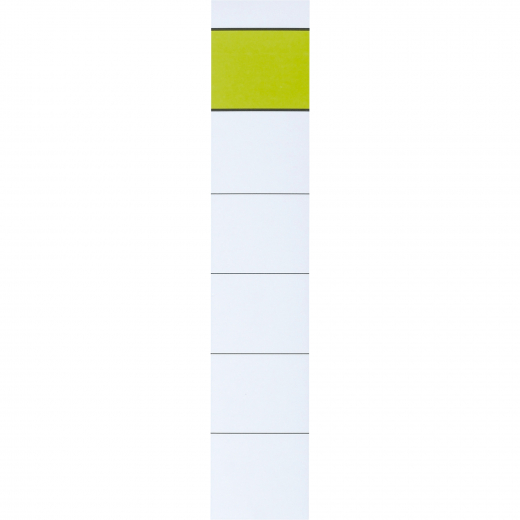 Rückenschild 11358744 kurz/schmal 10St, - 120011400