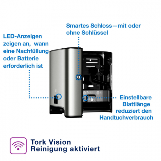 Tork Handtuchspender Image Design 460001 Sensor Edelstahl, - 449037295