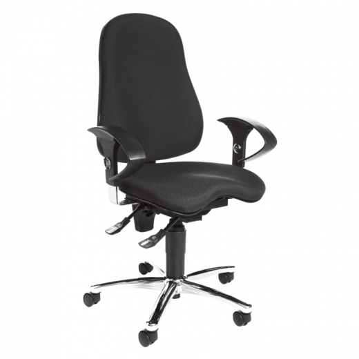 TOPSTAR Bürodrehstuhl Sitness 10 SI59UG20 max. 110kg schwarz, - 25212857