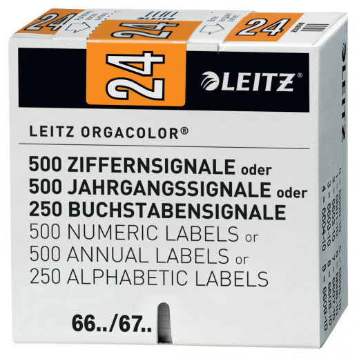 Leitz Jahrgangssignal Orgacolor 2024 67541045 or 500St., - 122011820