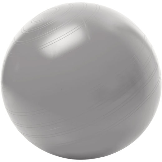 TOGU Sitzball ABS 408751 kein Wegrollen 75cm Größe XL silber,