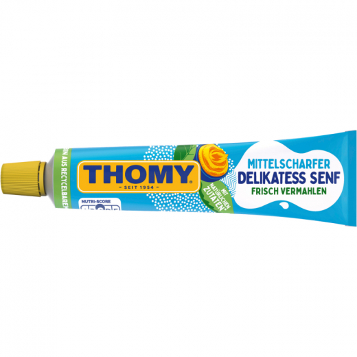 Thomy Delikatess Senf 803756 mittelscharf 130ml, - 492178200