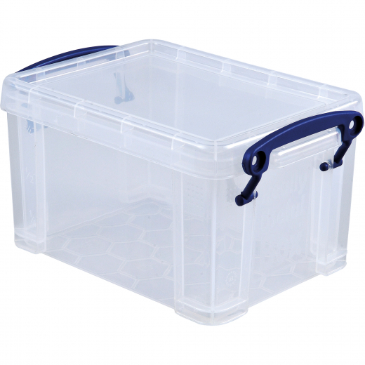 Really Useful Box Aufbewahrungsbox 1.6C 19x11x13,5cm 1,6l transparent, - 123211803