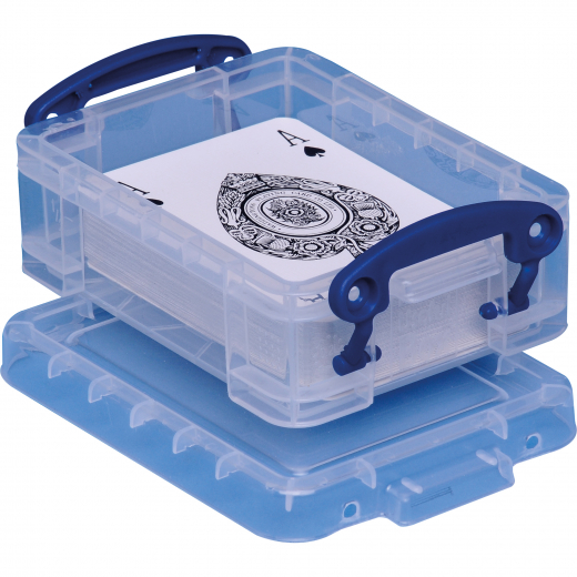 Really Useful Box Aufbewahrungsbox 0.2C 12x4,5x8,5cm 0,2l transparent, - 123213403