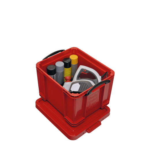 Really Useful Box Aufbewahrungsbox 35R 39x31x48cm 35l rot, - 123217830