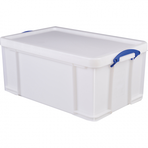 Really Useful Box Aufbewahrungsbox 64WSTR 44x31x71cm 64l weiß, - 123217901