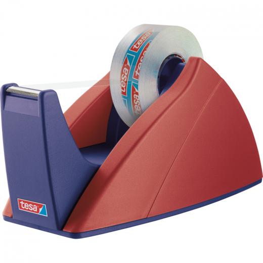 tesa Tischabroller Easy Cut 57421-00000 33mx19mm rot/blau, - 164033892