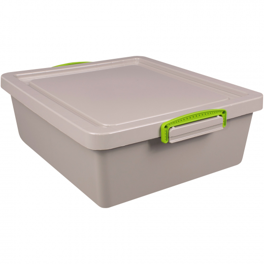 Really Useful Box Aufbewahrungsbox 10.5-NST-RDG 10,5l nestbar grau, - 123584380