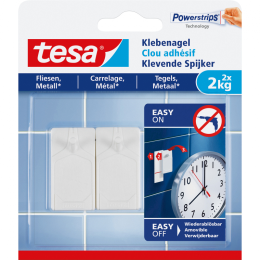 tesa Klebenagel 77762-00000 2kg 2 St./Pack.,