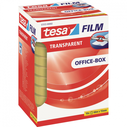 tesa Klebefilm tesafilm 57372-00002 15mmx66m tr 10 St./Pack., - BDF57372