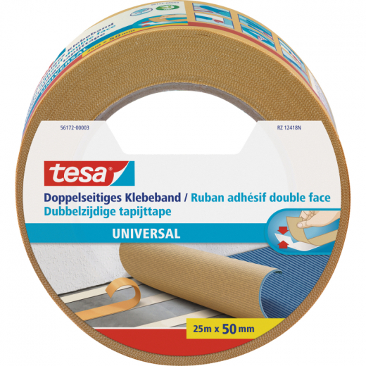 tesa Klebeband Universal 56172-00003 doppels. 50mmx25m, - 164660400