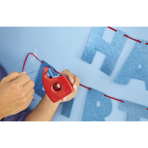 tesa Handabroller Easy Cut 57443-00001 19mmx10m rot/blau,