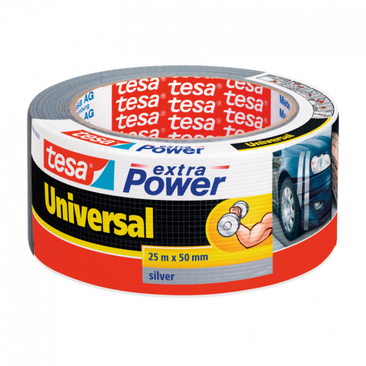 tesa Gewebeband extra Power Universal 56388-00000 50mmx25m si, - BDF56388