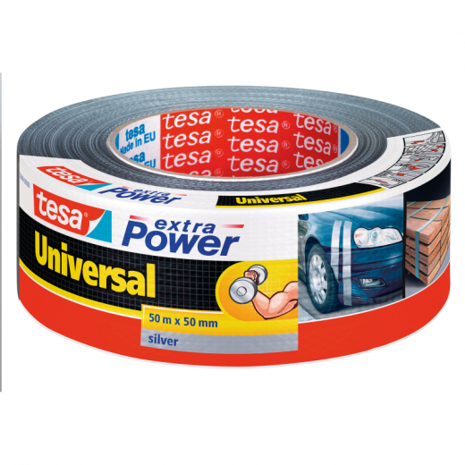 tesa Gewebeband extra Power Universal 56389-00000 50mmx50m si, - BDF56389