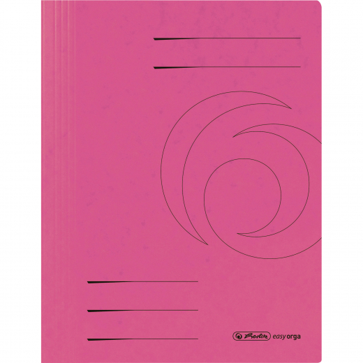 Herlitz Schnellhefter 11159910 DIN A4 Karton fuchsia, - 125055236