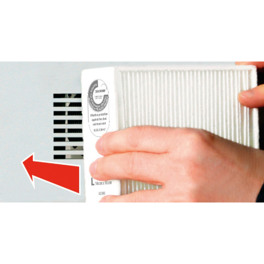 tesa Feinstaubfilter Clean Air 50379-00000 140mmx70mm, - BDF50379