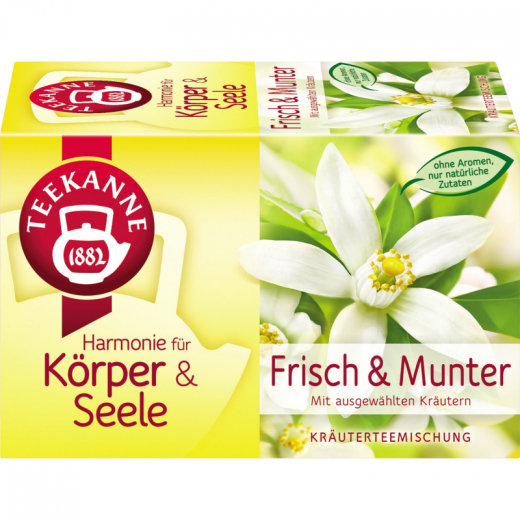 Teekanne Tee Frisch & Munter 6673 20 St./Pack., - TEE6673