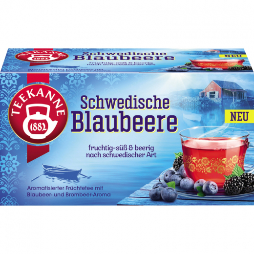 Teekanne Tee 7502 Schwedische Blaubeere 20 St./Pack., - TEE7502