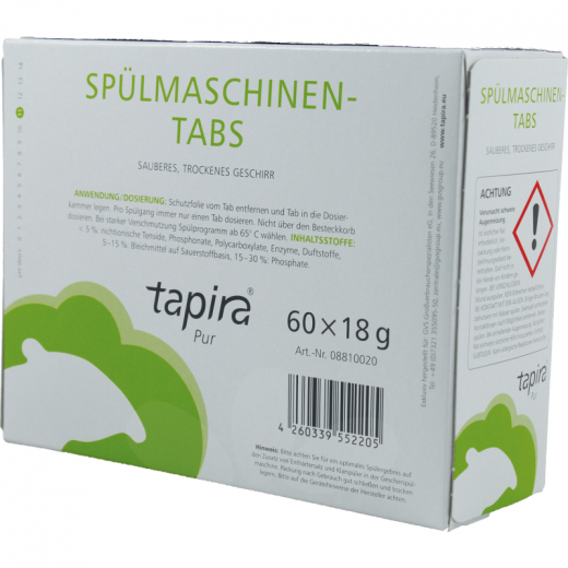 tapira Spülmaschinen Tabs 08810020 60 St./Pack.,