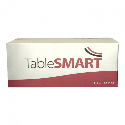 TableSMART Serviette 831109 33x33cm 1lg 1/4Falz ws 200St, - 440002101