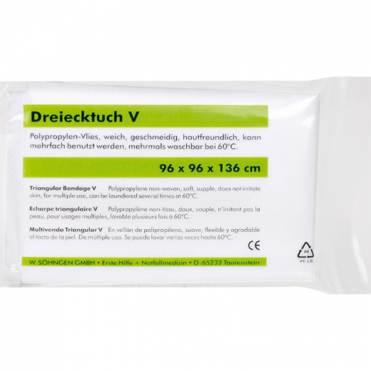 SÖHNGEN Dreiecktuch V 1010004 weiß,