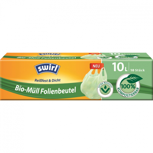 Swirl Müllsack Bioabfall 205615 Folie 10l 10St, - 445021900