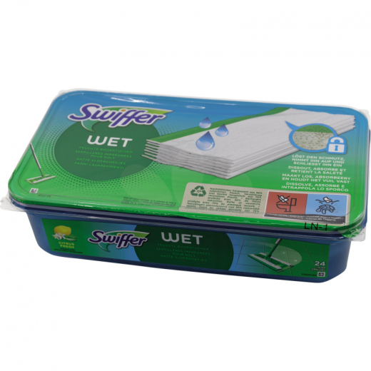 Swiffer Feuchttuch WET 09650108 21x28cm 24 St./Pack., - PRGSW0470