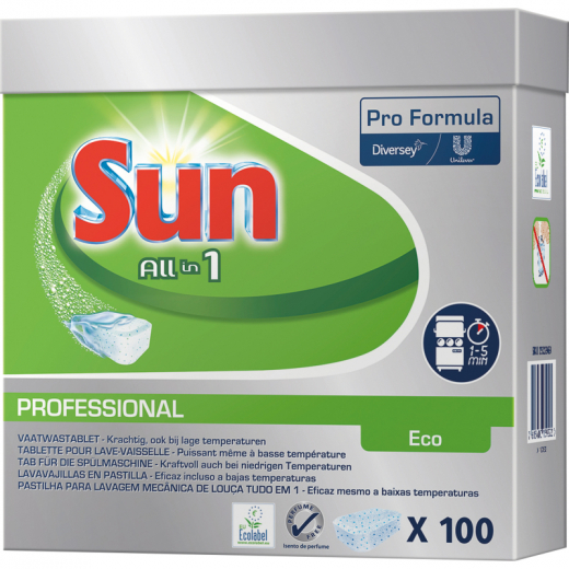 SUN Spülmaschinentabs All-in-1 ECO 7522969 100 St./Pack., - DIV7522969