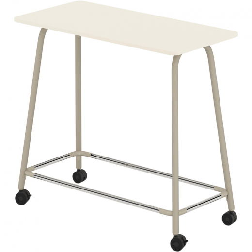 Stehtisch Sedus se:lab high desk agile beige/weiß,