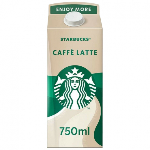 STARBUCKS Caffè Latte 592079 6x750ml, - 492168000