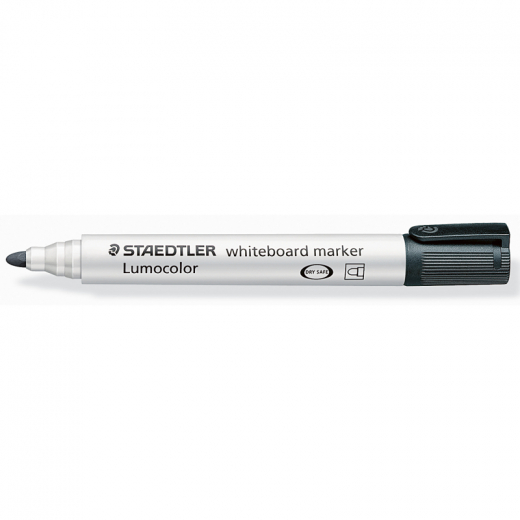 STAEDTLER Whiteboardmarker Lumocolor 351-9 2mm schwarz, - STA351SW