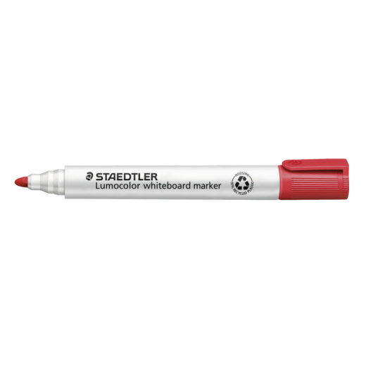 STAEDTLER Whiteboardmarker Lumocolor 351-2 2mm rot, - STA351RT