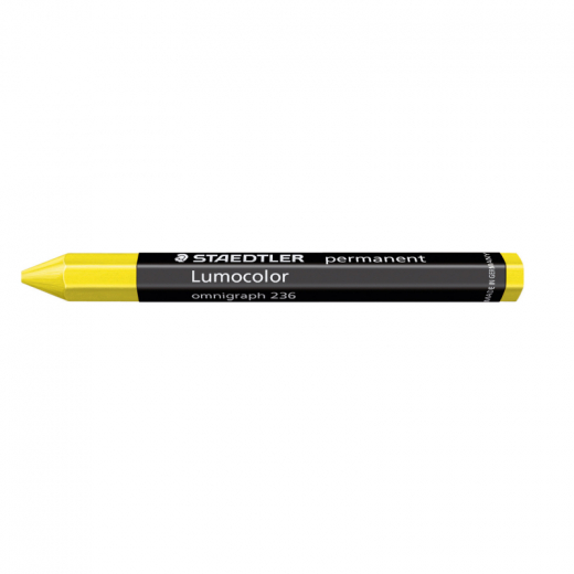 STAEDTLER Signierkreide Lumocolor permanent omnigraph 236-1 gelb, - 5653670