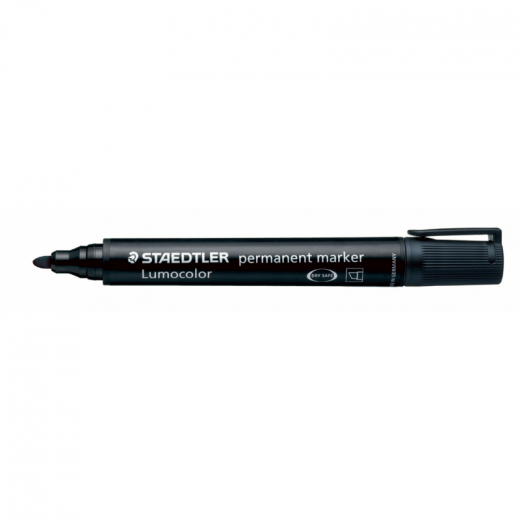 STAEDTLER Permanentmarker Lumocolor 352-9 2mm schwarz, - STA352SW