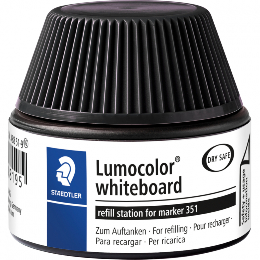 STAEDTLER Nachfülltinte Lumocolor 488 51-9 20ml schwarz, - STA48851SW