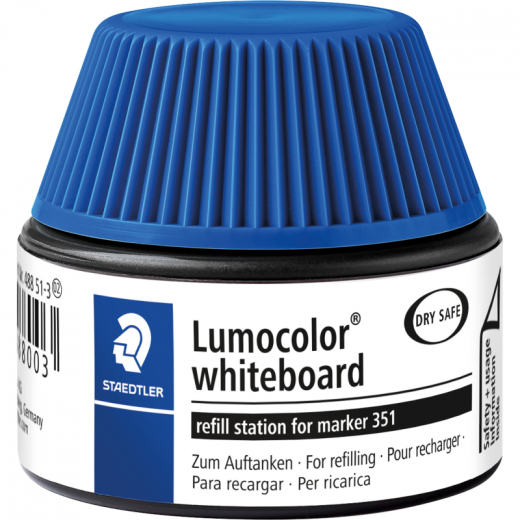 STAEDTLER Nachfülltinte Lumocolor 488 51-3 20ml blau, - STA48851BL