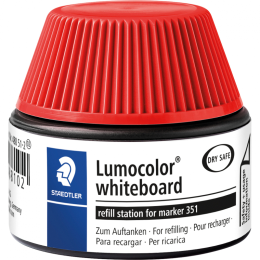 STAEDTLER Nachfülltinte Lumocolor 488 51-2 20ml rot, - STA48851RT