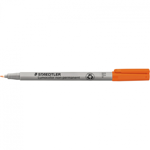 STAEDTLER Folienstift Lumocolor 316-4 0,6mm non-permanent orange,