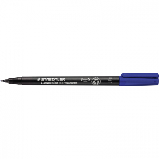 STAEDTLER Folienstift Lumocolor 313-3 0,4mm permanent blau,