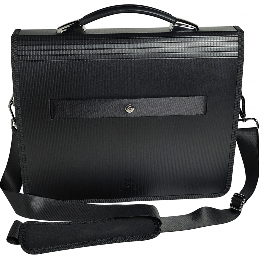 Exacompta Schultertasche Exatravel 55734E 31x40x9cm sw, - 132638