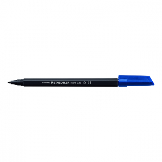 STAEDTLER Fasermaler Noris 326-9 1mm schwarz, - STA3269