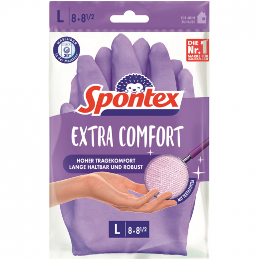 Spontex Handschuh Extra Comfort 12307018 Gr.08,