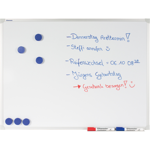 Soennecken Whiteboard 4856 60x40cm magnethaftend emailliert,