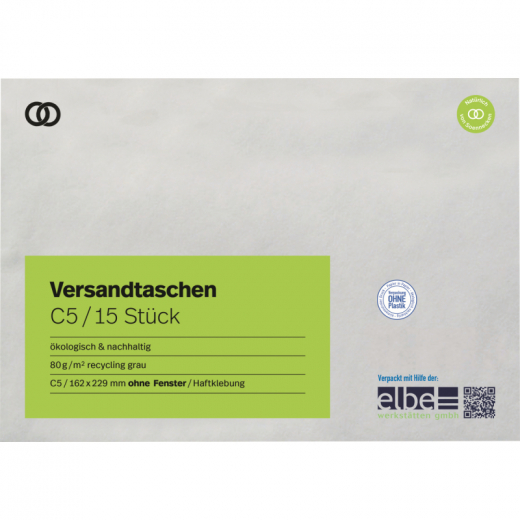 Soennecken Versandtasche oeco 2951 C5 oF hk 15St.,