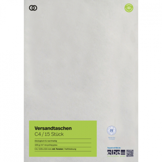 Soennecken Versandtasche oeco 2938 C4 mF hk 15St.,