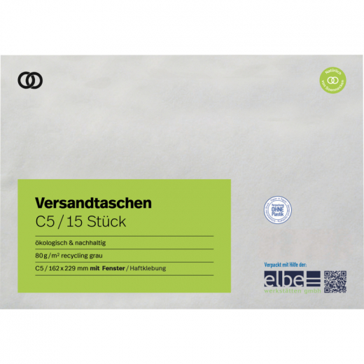 Soennecken Versandtasche oeco 2934 C5 mF hk 15St.,